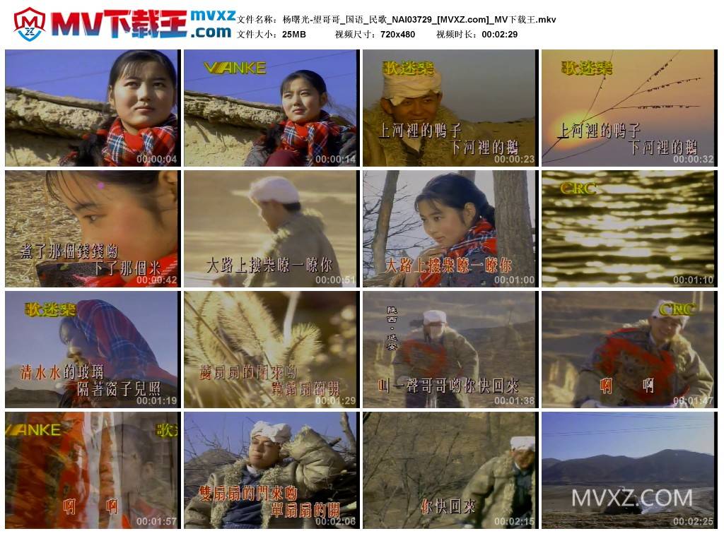 杨曙光-望哥哥_国语_民歌_NAI03729